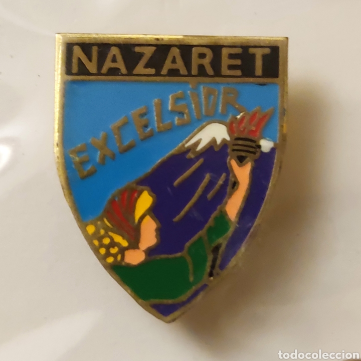 Pins de colecci&oacute;n: Pin Colegio Nazaret Excelsior - Siempre m&aacute;s y mejor