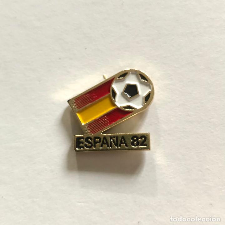 Pins de colecci&oacute;n: PIN MET&Aacute;LICO SILUETEADO ESMALTADO ESPA&Ntilde;A 82 MUNDIAL DE FUTBOL, SIN USO, NUEVO