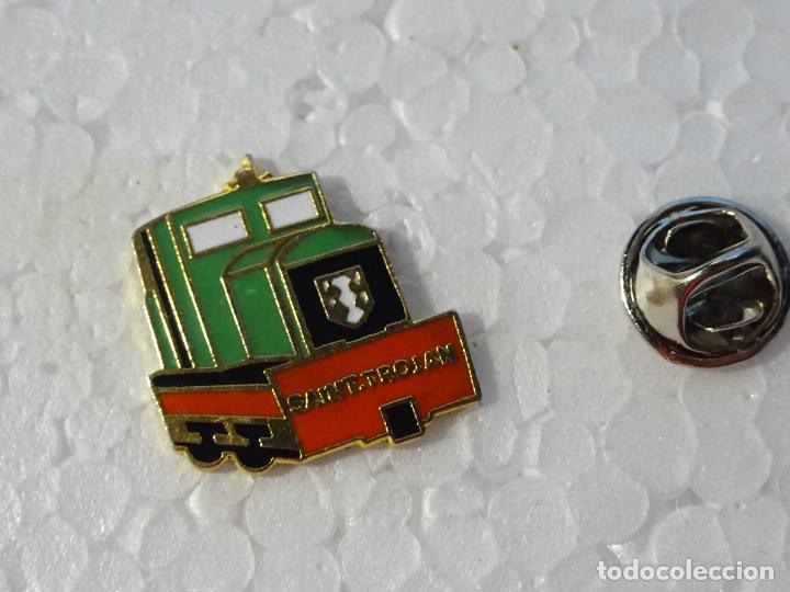 Pins de cole&ccedil;&atilde;o: PIN DE TRENES FERROCARRILES. FRANCIA. LOCOMOTORA SAINT TROJAN