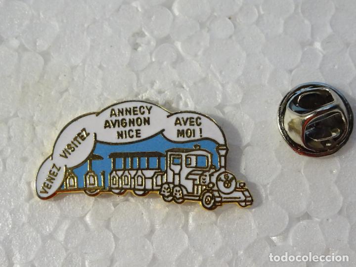 Pins de cole&ccedil;&atilde;o: PIN DE TRENES FERROCARRILES. FRANCIA. TREN TUR&Iacute;STICO NIZA ANNECY AVIGNON