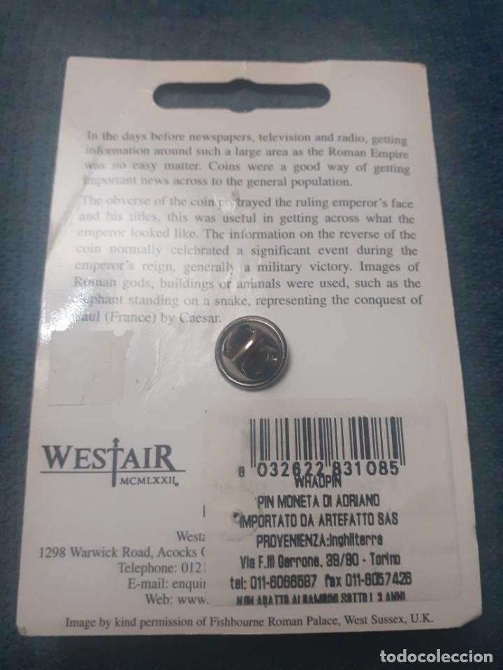 Pins de colecci&oacute;n: Pin de colecccion moneda de Adriano - Foto 2