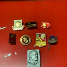 Pins de colección: ANTIGUAS INSIGNIAS ALFILER LENIN UNIÓN SOVIÉTICA. Lote 338329778