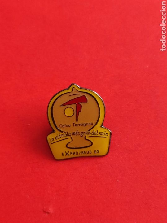 Pins de colecci&oacute;n: Pin Caixa Tarragona expro Reus 93
