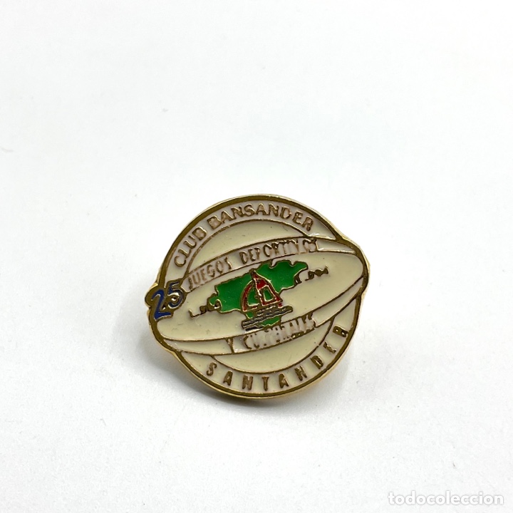 Pins de cole&ccedil;&atilde;o: Antiguo pin CLUB BANSANDER 25 JUEGOS DEPORTIVOS Y CULTURALES - BANCO SANTANDER