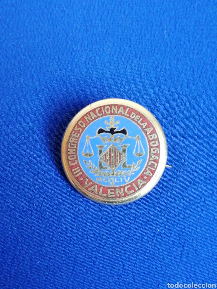 Pin's de collection: TERCER CONGRESO DE ABOGACIA DE VALENCIA PIN DE ALFILER