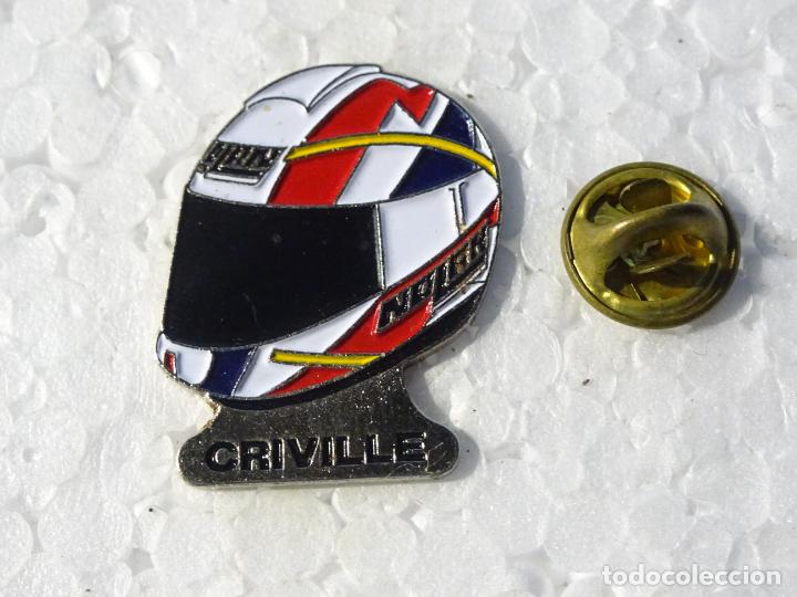 Pins de cole&ccedil;&atilde;o: PIN DE DEPORTES. MOTOCICLISMO CASCO ALEX CRIVILLE