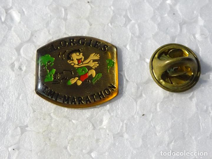 Pins e Spille di collezione: PIN DE DEPORTES. ATLETISMO. CARRERA MARATON MARATHON MEDIA. FRANCIA