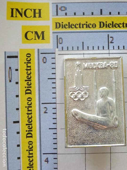 Sammlung von Pins: INSIGNIA BROCHE DE DEPORTES. MOSC&Uacute; 80 1980 GIMNASIA JUEGOS OL&Iacute;MPICOS OLIMPIADAS