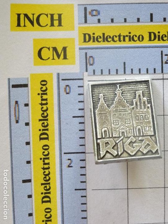Pins de cole&ccedil;&atilde;o: INSIGNIA BROCHE DE TURISMO. RIGA ESTONIA