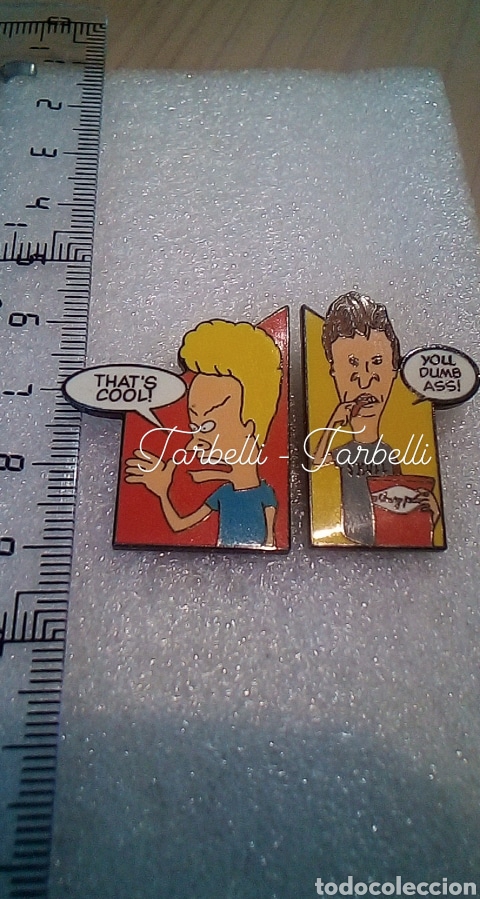 Pins de colecci&oacute;n: PIN 000 PUZZLE 1995 OFICIAL MTV NETWORKS BEAVIS BUTTHEAD MUY RAROS PINS INSIGNIAS ROCK ALTA CALIDAD