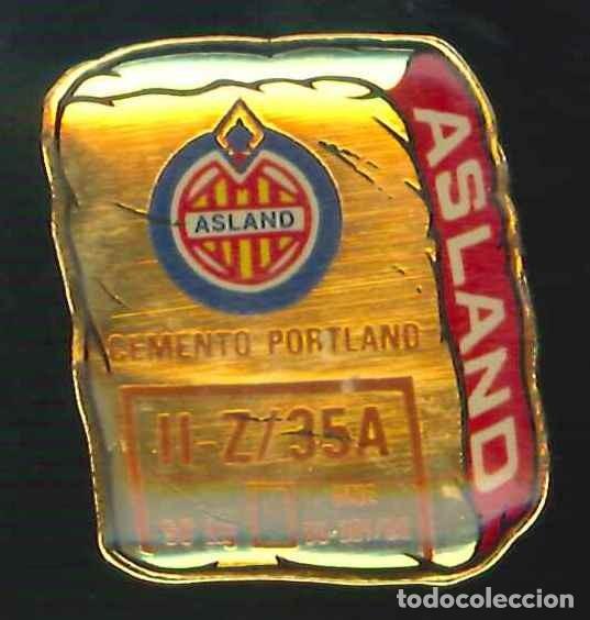 Pins de colecci&oacute;n: PIN - CEMENTOS ASLAND - Foto 1