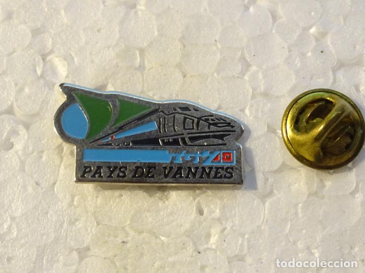 Sammlung von Pins: PIN DE TRENES FERROCARRILES. FRANCIA. TGV PAYS DE VANNES