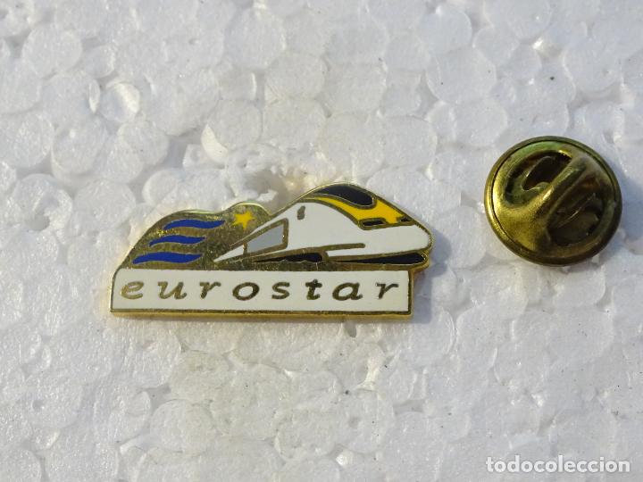 Sammlung von Pins: PIN DE TRENES FERROCARRILES. FRANCIA. TREN EUROSTAR