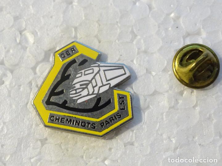 Collection pins: PIN DE TRENES FERROCARRILES. FRANCIA. FERROVIARIOS PARIS ESTE
