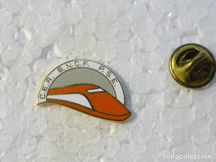 Pins de cole&ccedil;&atilde;o: PIN DE TRENES FERROCARRILES. FRANCIA. CER PSE SNCF