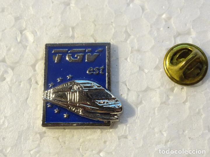 Sammlung von Pins: PIN DE TRENES FERROCARRILES. FRANCIA. TGV EST