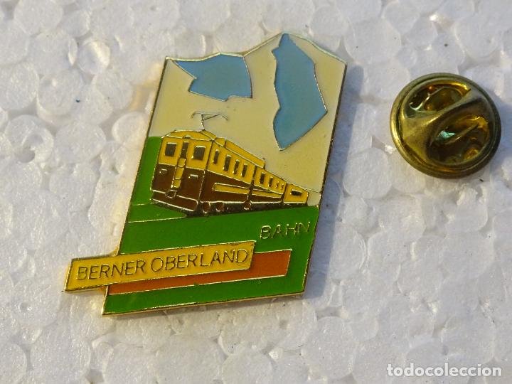 Pins e Spille di collezione: PIN DE TRENES FERROCARRILES. SUIZA. BERNER OBERLAND BAHN