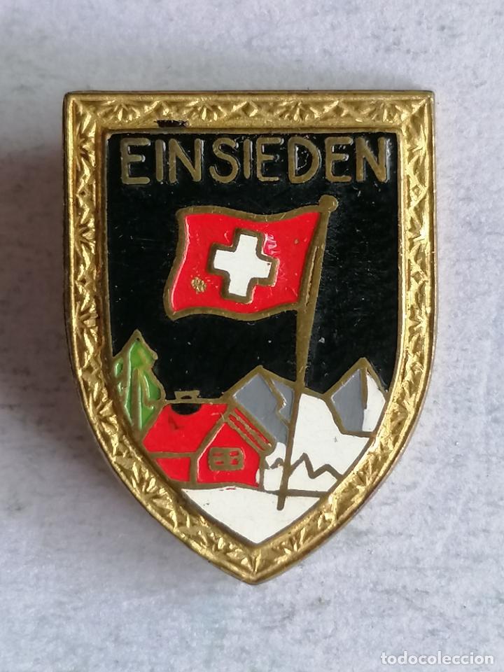 Pins de colecci&oacute;n: ANTIGUO PINS ESMALTADO, SKI EINSIEDEN, SUIZA