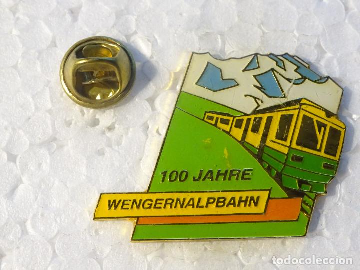 Collection pins: PIN DE TRENES FERROCARRILES. SUIZA. TREN ALPINO ALPES WENGERNALPBAHN