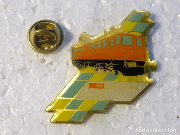 Sammlung von Pins: PIN DE TRENES FERROCARRILES. SUIZA. LOCOMOTORA SBB CFF FFS AE 6/6