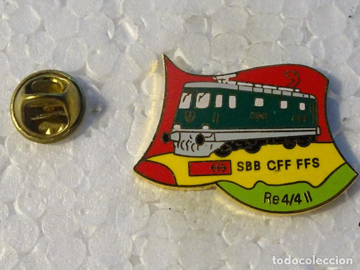 Sammlung von Pins: PIN DE TRENES FERROCARRILES. SUIZA. LOCOMOTORA SBB CFF FFS RE 4/4