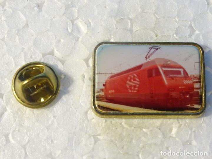 Pins de colecci&oacute;n: PIN DE TRENES FERROCARRILES. SUIZA. LOCOMOTORA SBB CFF FFS