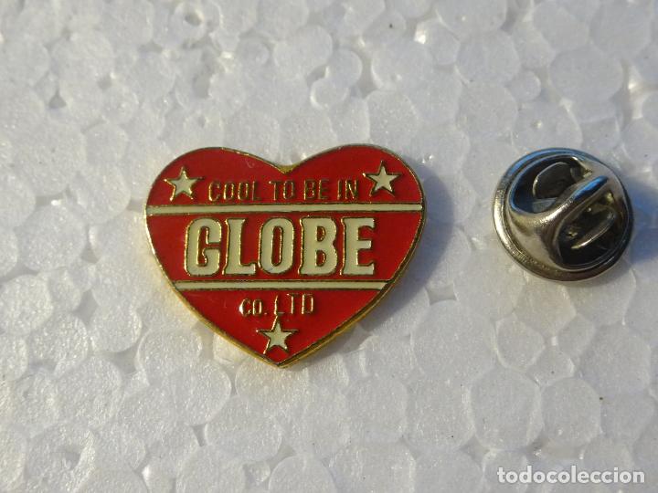Pins de colecci&oacute;n: PIN CORAZ&Oacute;N COOL TO BE IN GLOBE - Foto 1