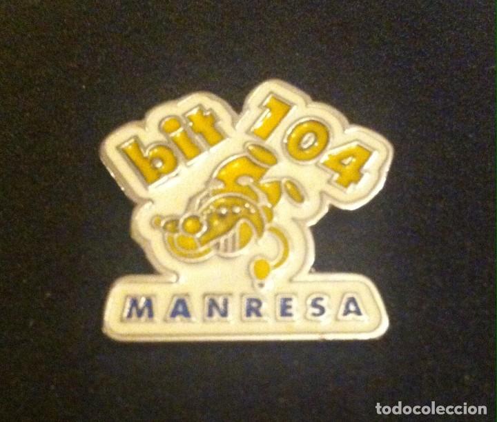 Pins de colecci&oacute;n: PIN ANTIGUA TIENDA DE DISCOS BIT 104 DE MANRESA
