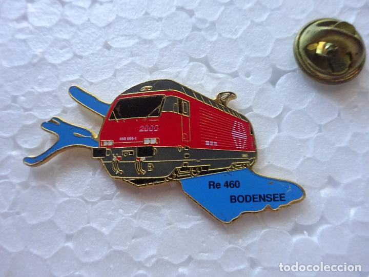 Sammlung von Pins: PIN DE TRENES FERROCARRILES. SUIZA. SBB CFF FFS LOCOMOTORA LAGO CONSTANZA