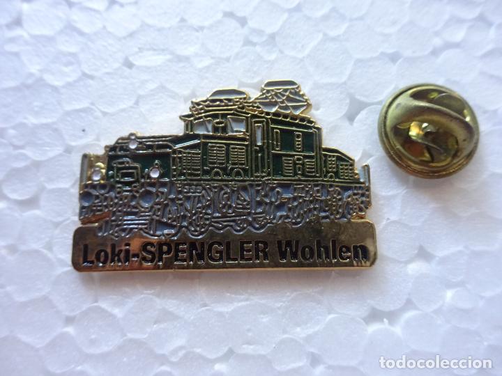 Sammlung von Pins: PIN DE TRENES FERROCARRILES. SUIZA. ANTIGUA LOCOMOTORA LOKI SPENGLER WOHLEN