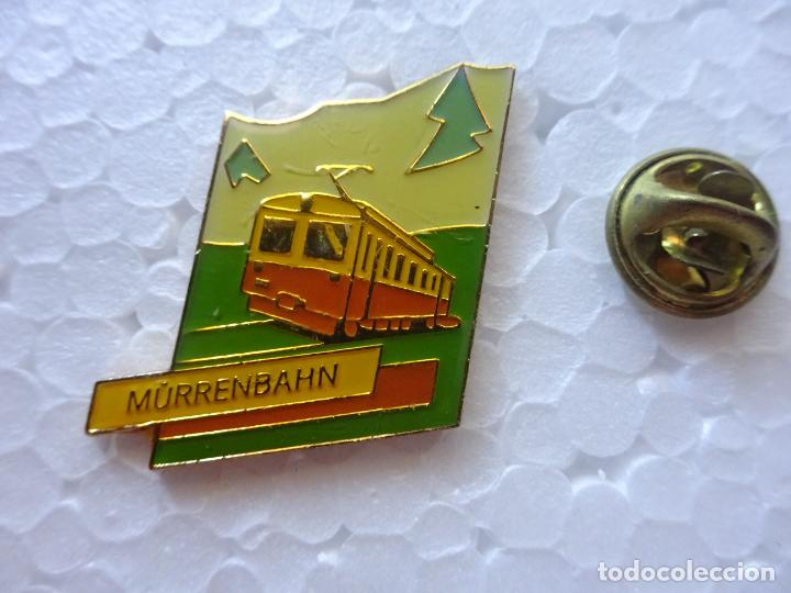 Pins de colecci&oacute;n: PIN DE TRENES FERROCARRILES. SUIZA. TREN ALPINO M&Uuml;RRENBAHN
