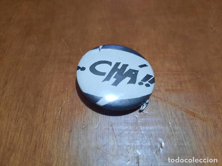 Pins de colecci&oacute;n: CHA. ONOMATOPEYA COMIC. CHAPA. PIN. 0.31 MM. DETR&Aacute;S MET&Aacute;LICA. BUEN ESTADO. SIN USO. DIFICIL
