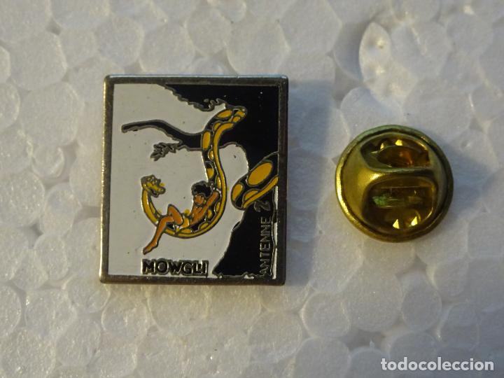 Pins de colecci&oacute;n: PIN DE DIBUJOS ANIMADOS. CUENTOS TEBEOS. EL LIBRO DE LA SELVA EN ANTENA 2. TELEVISI&Oacute;N