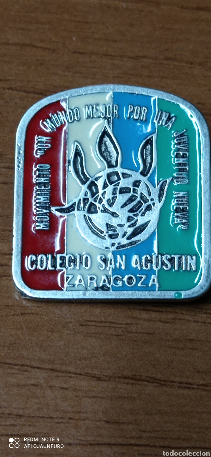 Pins de colecci&oacute;n: insignia broche COLEGIO SAN AGUSTIN ZARAGOZA