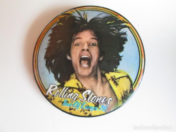 Pins de colecci&oacute;n: Pin (Badge) The Rolling Stones (European Tour 1976)