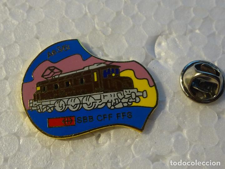 Pins de colecci&oacute;n: PIN DE TRENES FERROCARRILES. SUIZA. SBB CFF FFS LOCOMOTORA AE 3/6