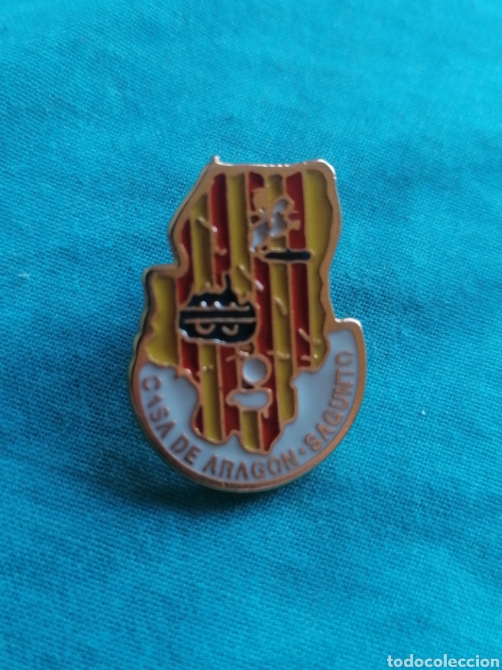 Pins de cole&ccedil;&atilde;o: Pin Casa de Arag&oacute;n de Sagunto Arag&oacute;n aragoneses Pe&ntilde;a aragonesa