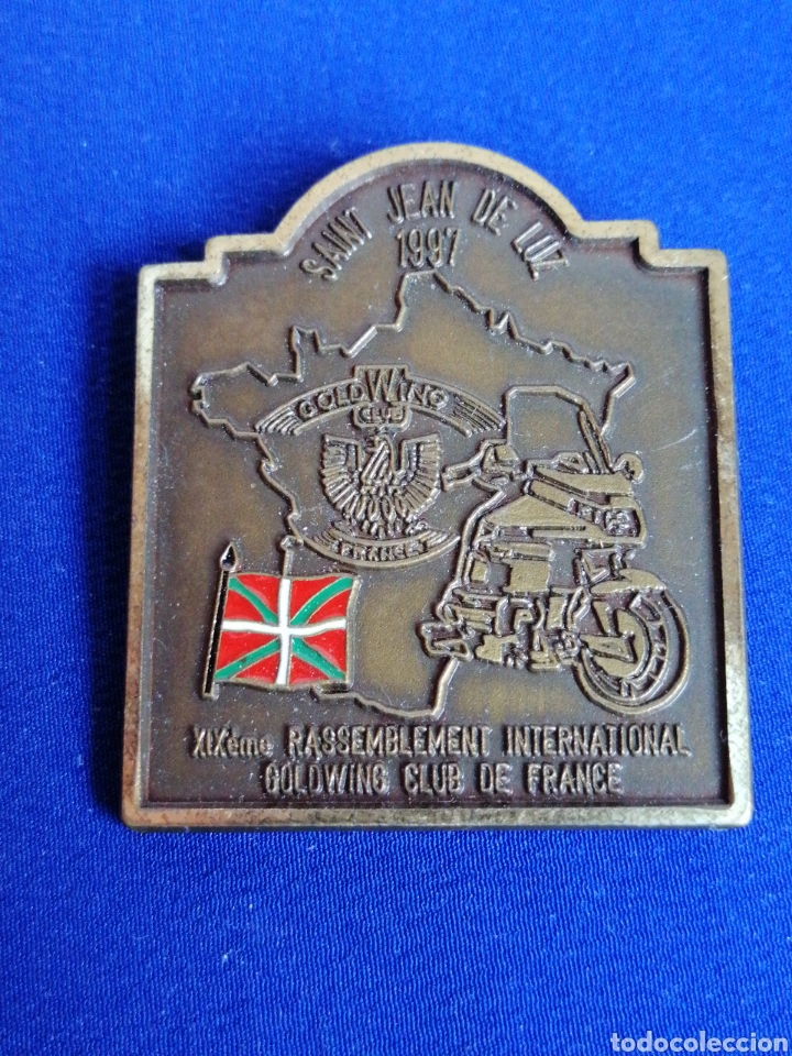 Pins de colecci&oacute;n: GOLDWING CLUB DE FRANCE SAINT JEAN DE LUZ PIN DE ALFILER TAMA&Ntilde;O GRANDE