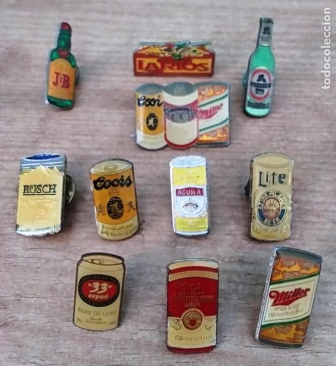 Pins de colecci&oacute;n: Pins - Botes de cerveza, botellas - Foto 1