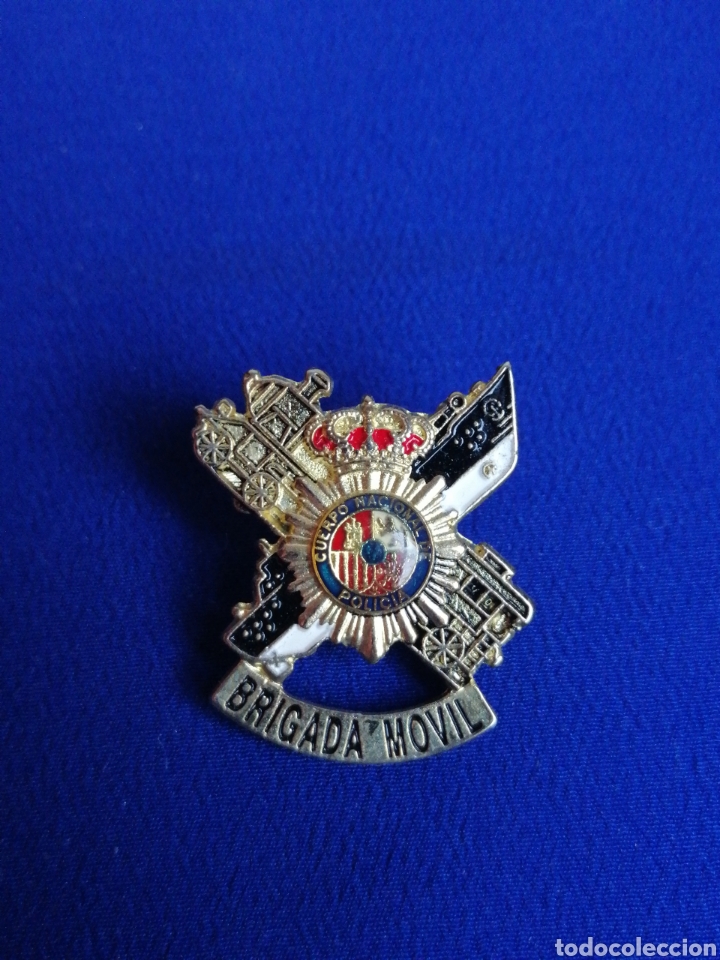 Pin's de collection: BRIGADA M&Oacute;VIL POLIC&Iacute;A NACIONAL PIN