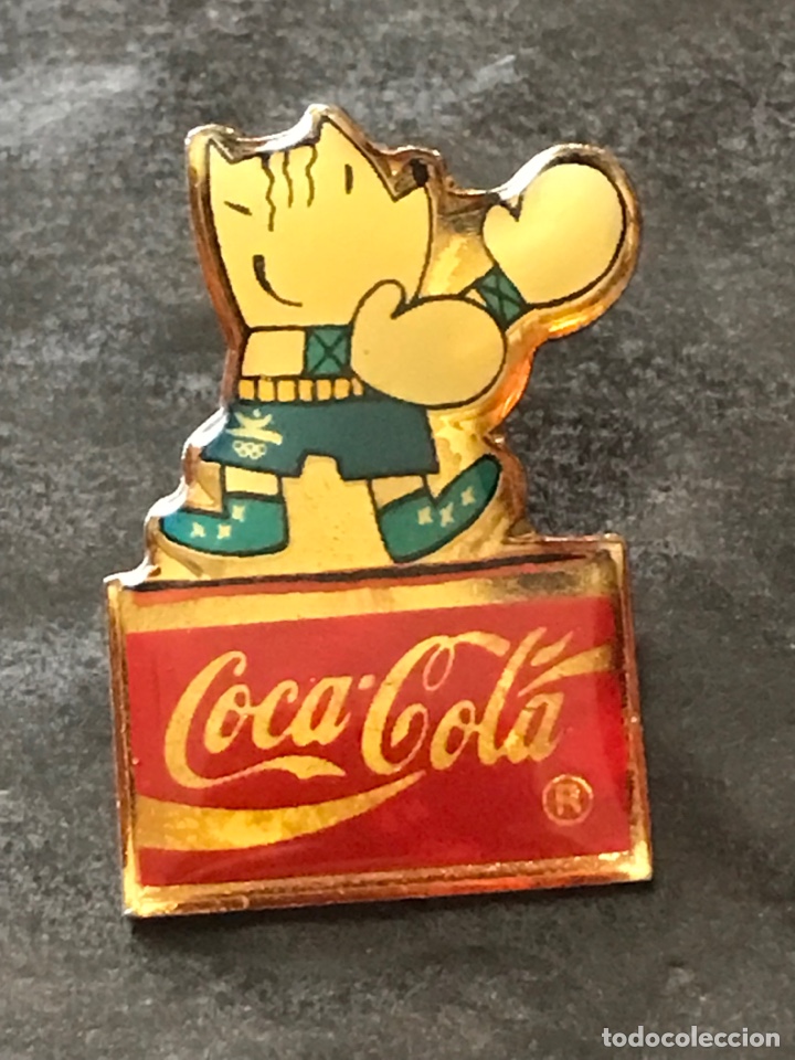 Pins de colecci&oacute;n: PIN OLIMPICO COBI BARCELONA 92 1992 - COCA COLA BOXEO - OLYMPIC GAMES JUEGOS OLIMPICOS MASCOTA
