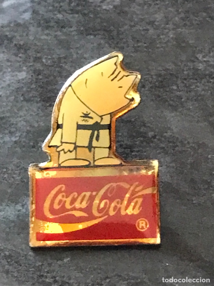 Pins de colecci&oacute;n: PIN OLIMPICO COBI BARCELONA 92 1992 - COCA COLA JUDO - OLYMPIC GAMES JUEGOS OLIMPICOS MASCOTA