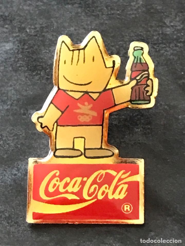 Pins de colecci&oacute;n: PIN OLIMPICO COBI BARCELONA 92 1992 - COCA COLA BOTELLA - OLYMPIC GAMES JUEGOS OLIMPICOS MASCOTA