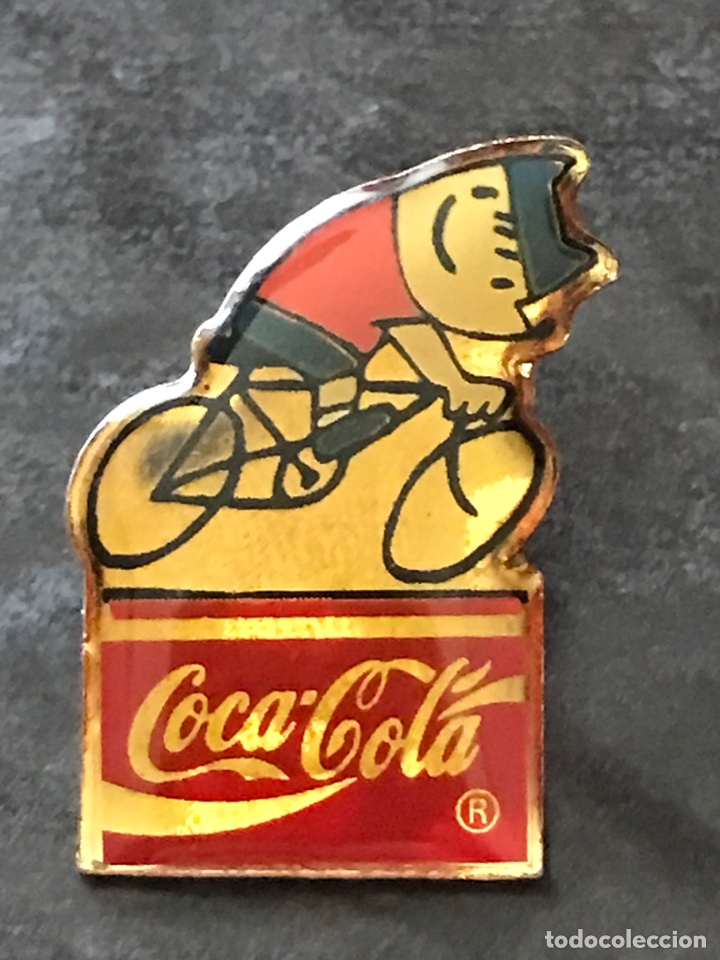 Pins de colecci&oacute;n: PIN OLIMPICO COBI BARCELONA 92 1992 - COCA COLA CICLISMO - OLYMPIC GAMES JUEGOS OLIMPICOS MASCOTA