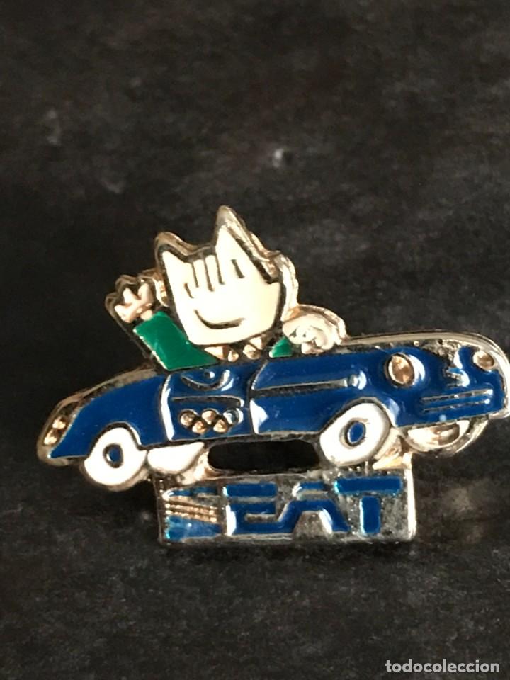 Pins de colecci&oacute;n: PIN OLIMPICO COBI BARCELONA 92 1992 - SEAT AUTOMOVIL COCHE - OLYMPIC GAMES JUEGOS OLIMPICOS MASCOTA