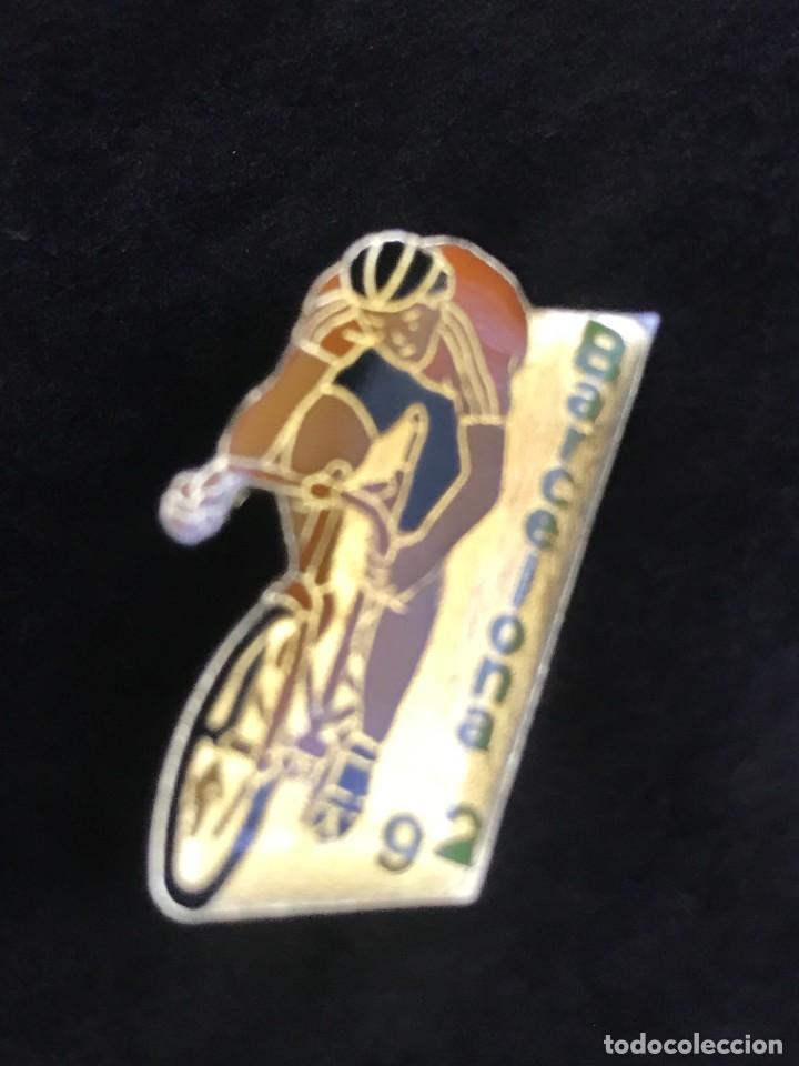 Pins de colecci&oacute;n: PIN OLIMPICO BARCELONA 92 1992 - CICLISMO - OLYMPIC GAMES JUEGOS OLIMPICOS