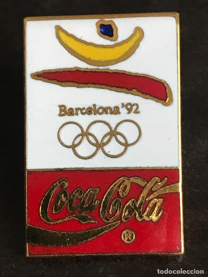 Pins de cole&ccedil;&atilde;o: PIN OLIMPICO BARCELONA 92 1992 - COCA COLA COKE LOGO - OLYMPIC GAMES JUEGOS OLIMPICOS
