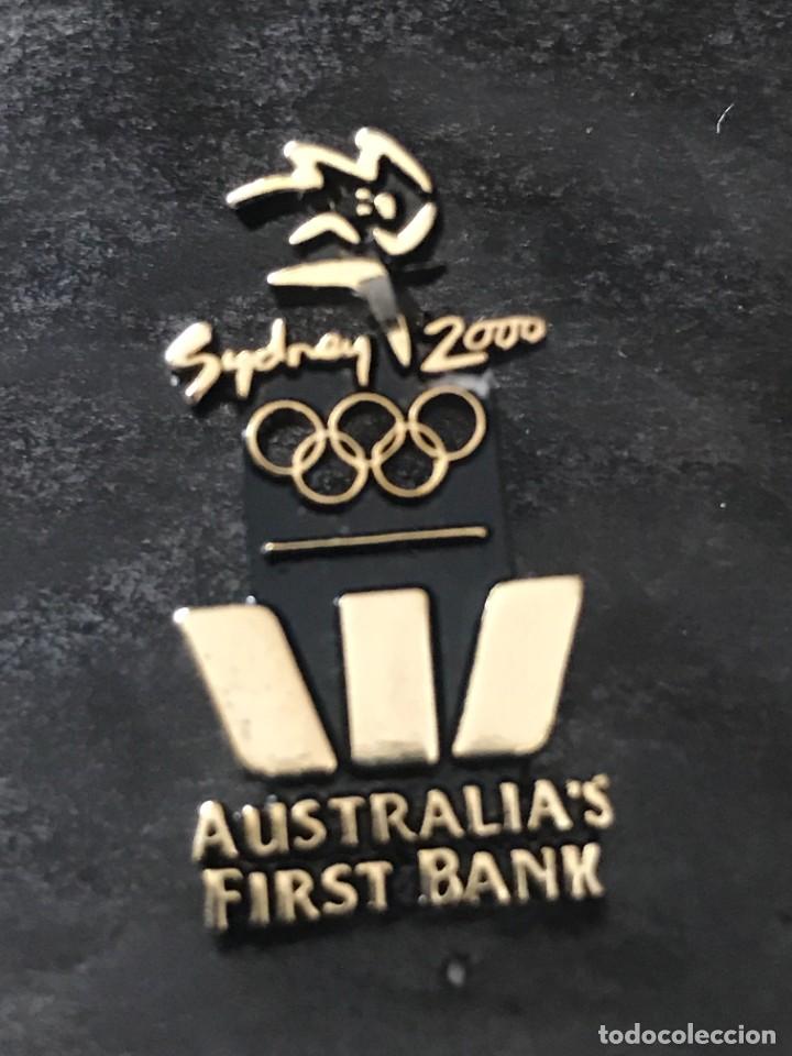 Collection pins: PIN OLIMPICO SIDNEY 2000 - AUSTRALIA FIRST BANK - OLYMPIC GAMES JUEGOS OLIMPICOS