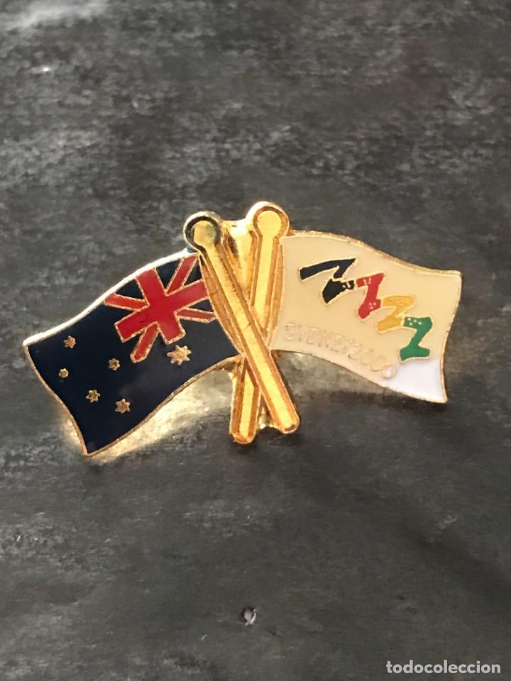 Collection pins: PIN OLIMPICO SIDNEY 2000 - BANDERA AUSTRALIA - OLYMPIC GAMES JUEGOS OLIMPICOS