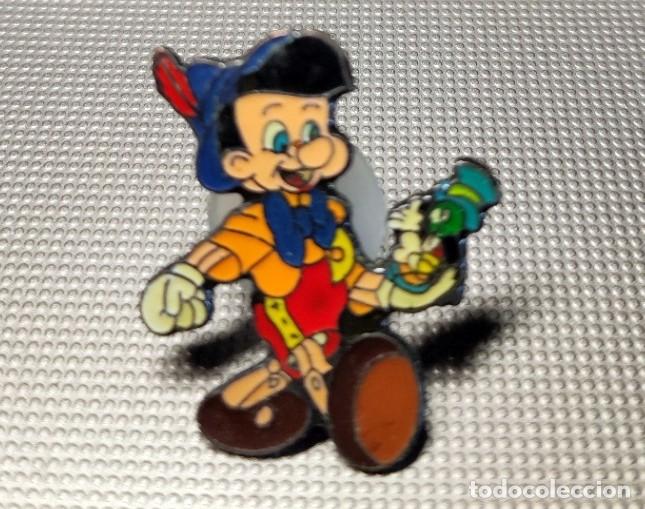 Pins de colecci&oacute;n: PIN PINOCHO PEPITO GRILLO DIBUJOS ANIMADOS DISNEY